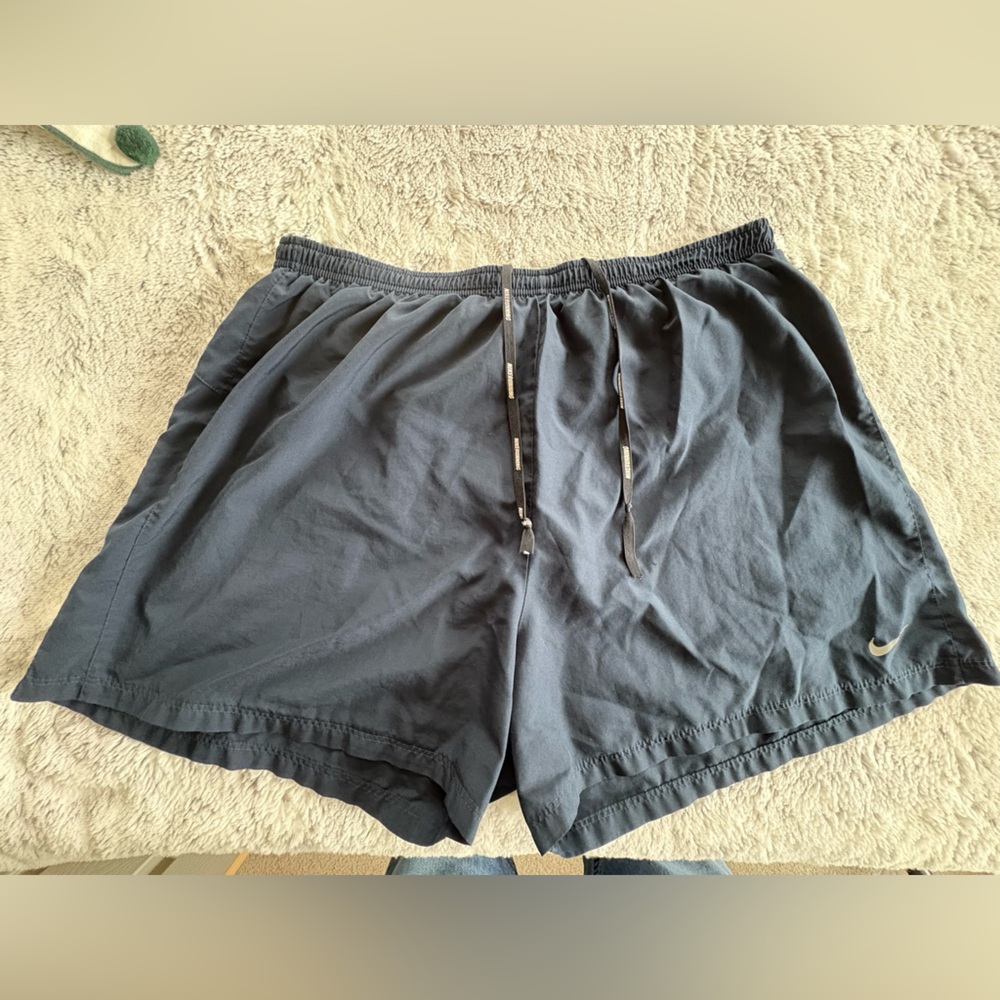 Nike Men’s Dri-Fit running shorts.